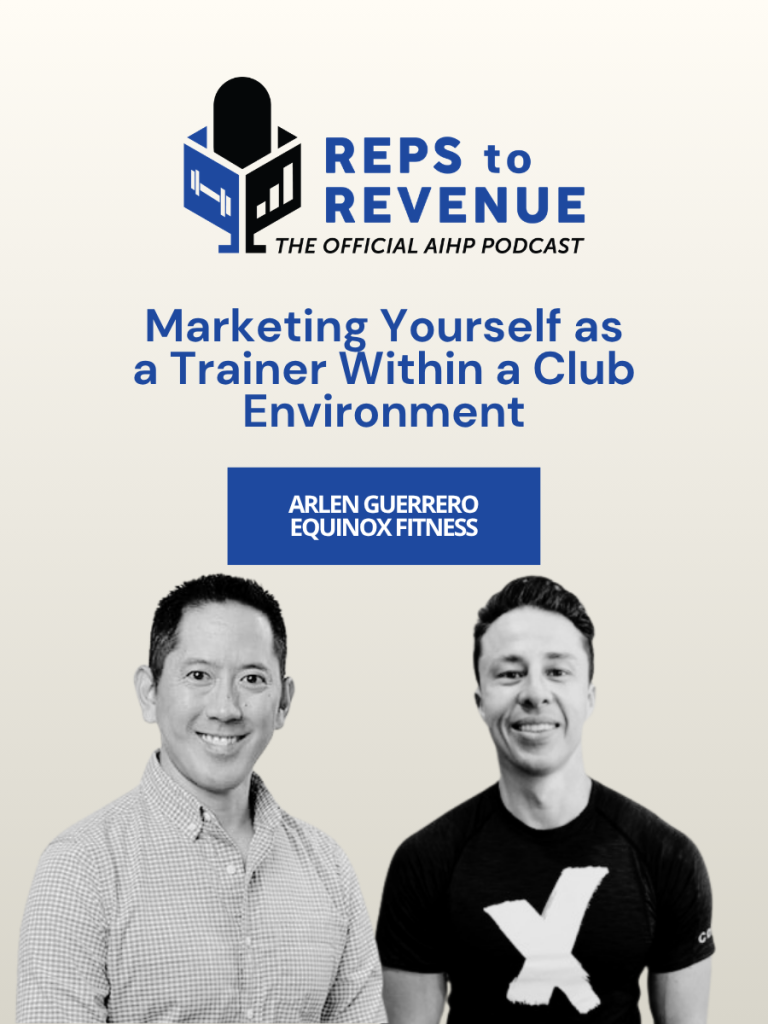 Ep 1 Marketing Yourself as a Trainer Within a Club Environment
